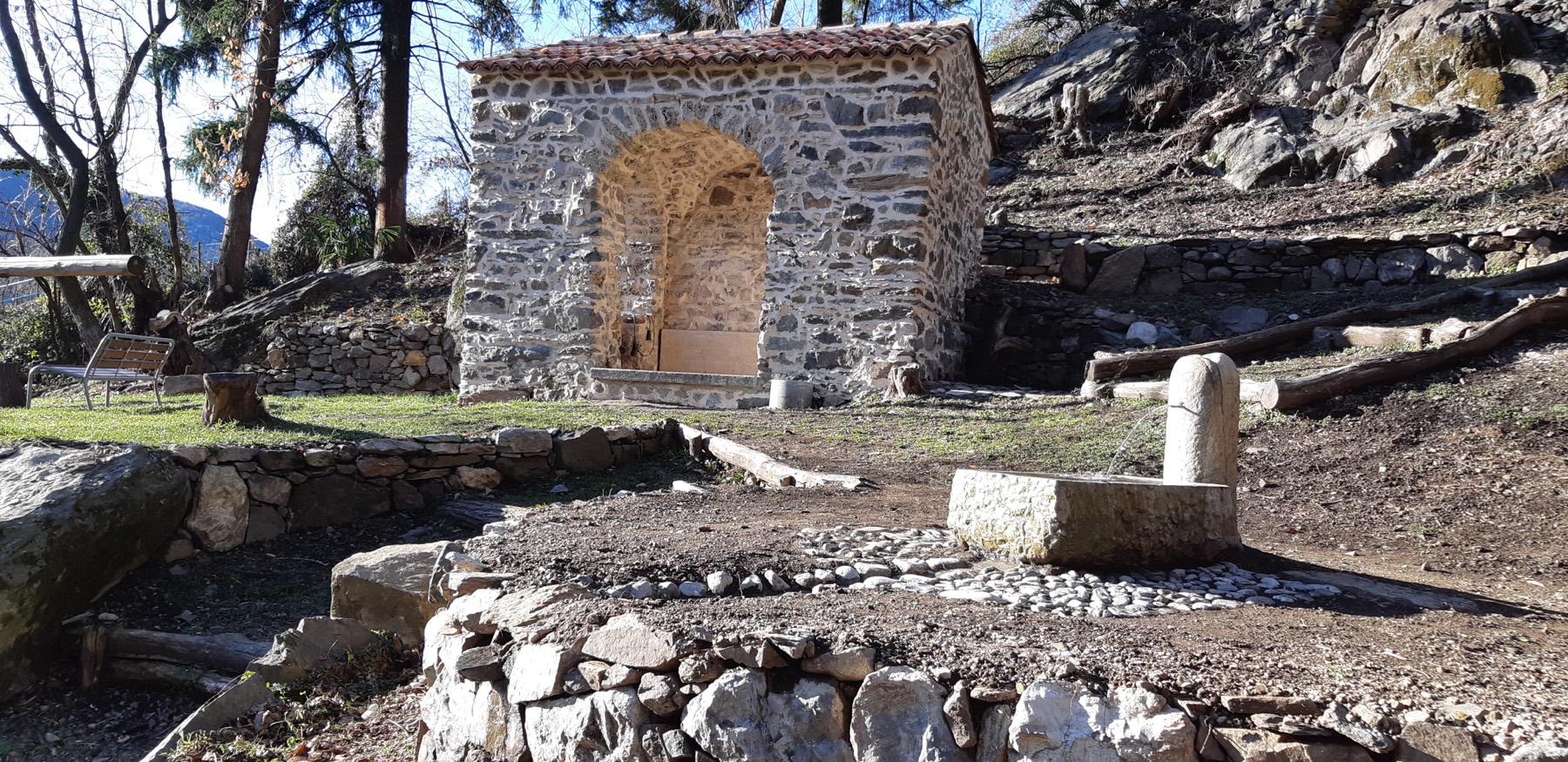 La cappella di San Rocco restaurata, alle porte di Rovio